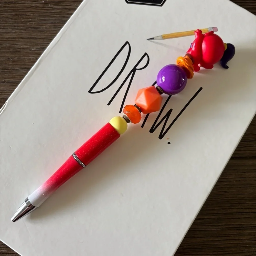 Disney Doorables: Aladdin: Jafar handmade beaded pen